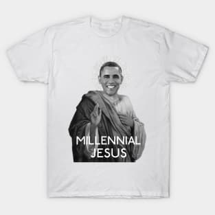 Barack Obama- Millennial Jesus T-Shirt
